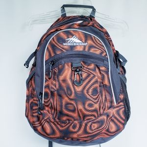 ♡♡High Sierra Fat Boy bookbag backpack orange & gray 🔸️overall great condition